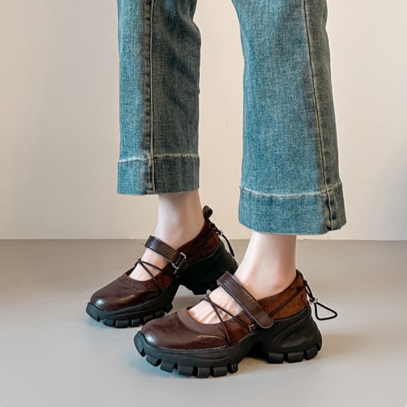 Street Fashion Shoes - Новые ретро-балетки Мэри Джейн, модные женские