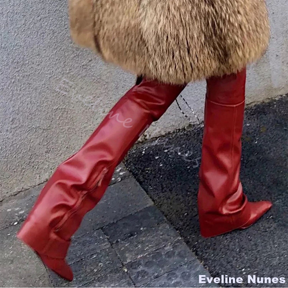 Street Fashion Rome 2025 - 2025 Новые модные сапоги выше колена