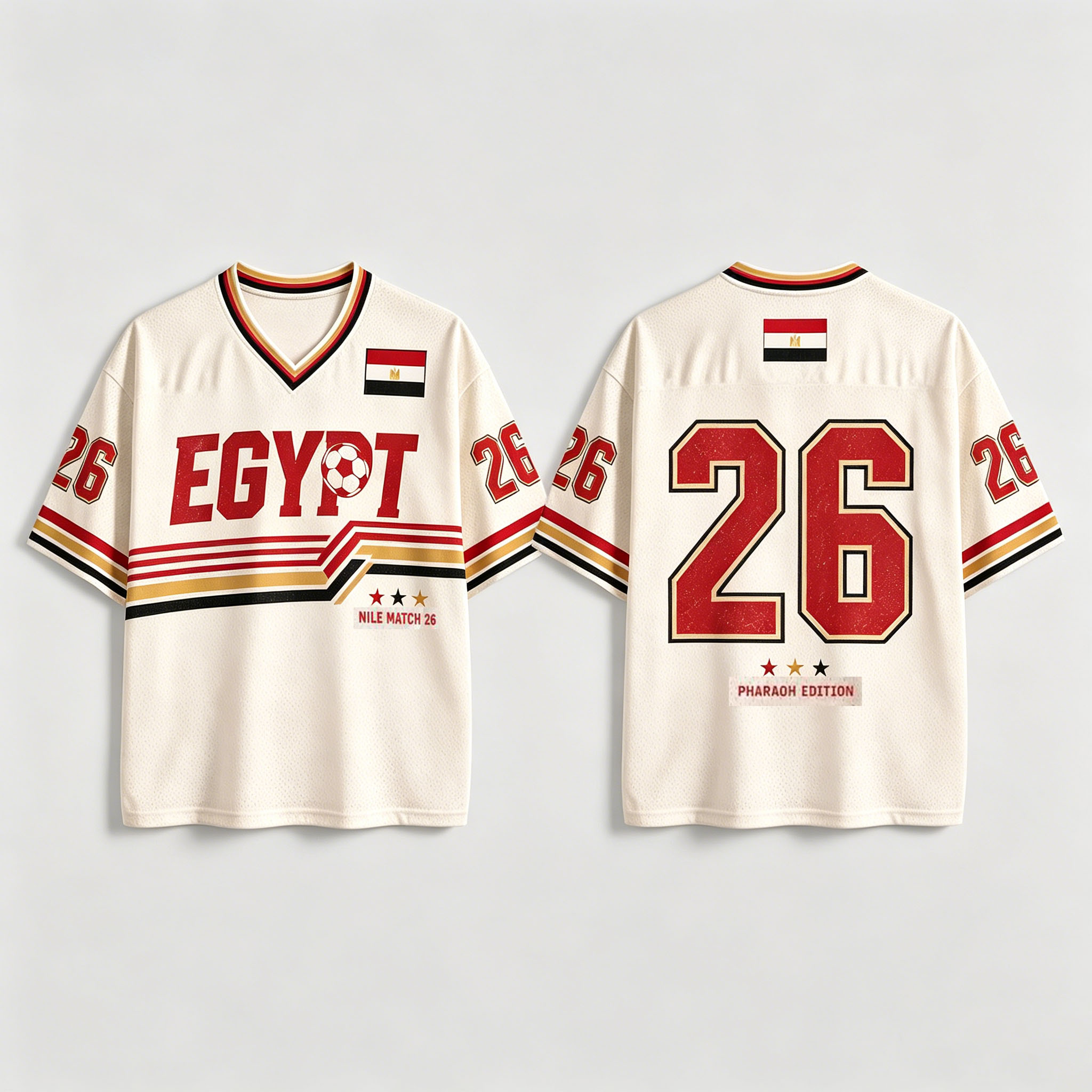 Street Fashion Egypt - Футболка-поло в стиле ретро 2026 года,