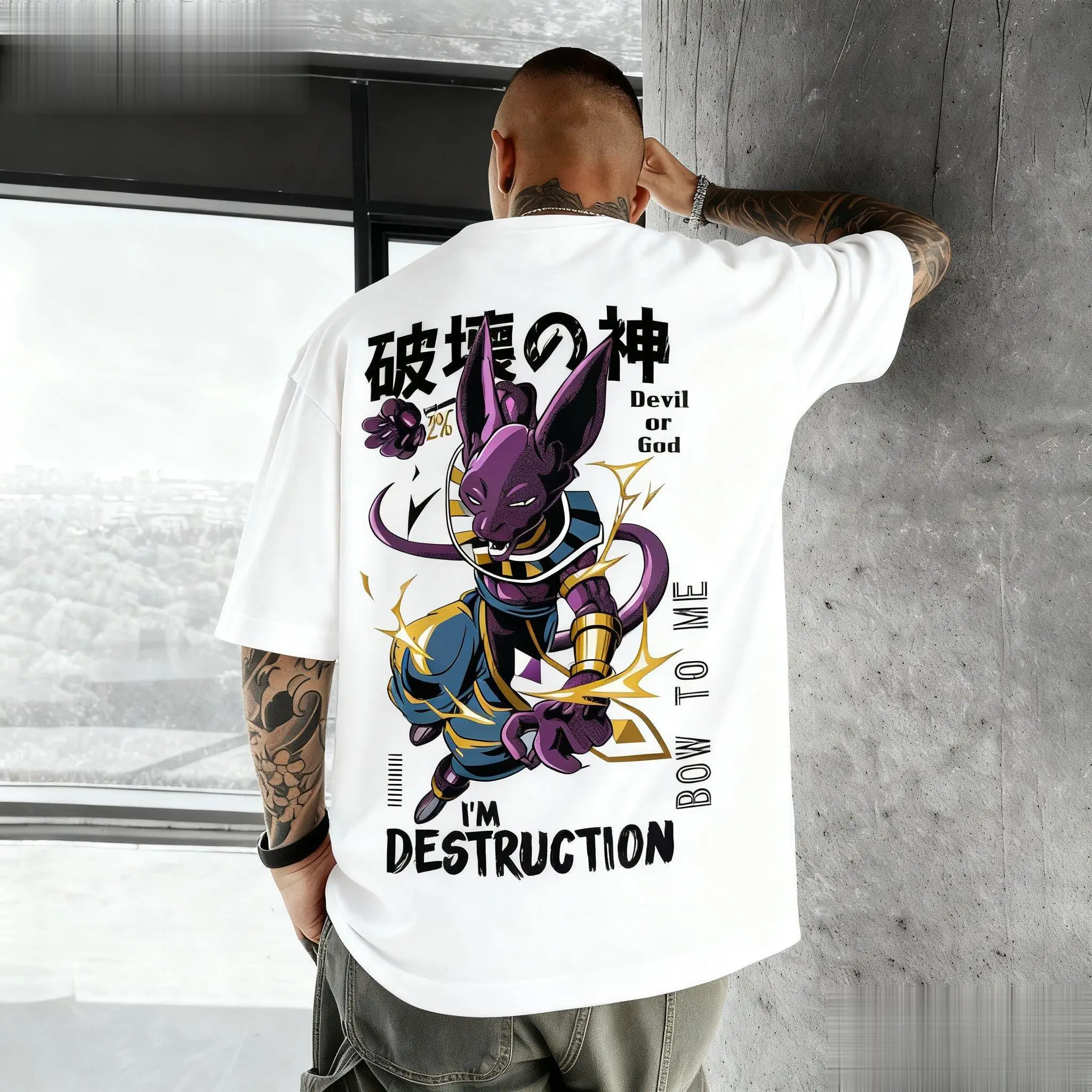 Dragon Ball Beerus футболка с  – обзор и цена Street Fashion Hats