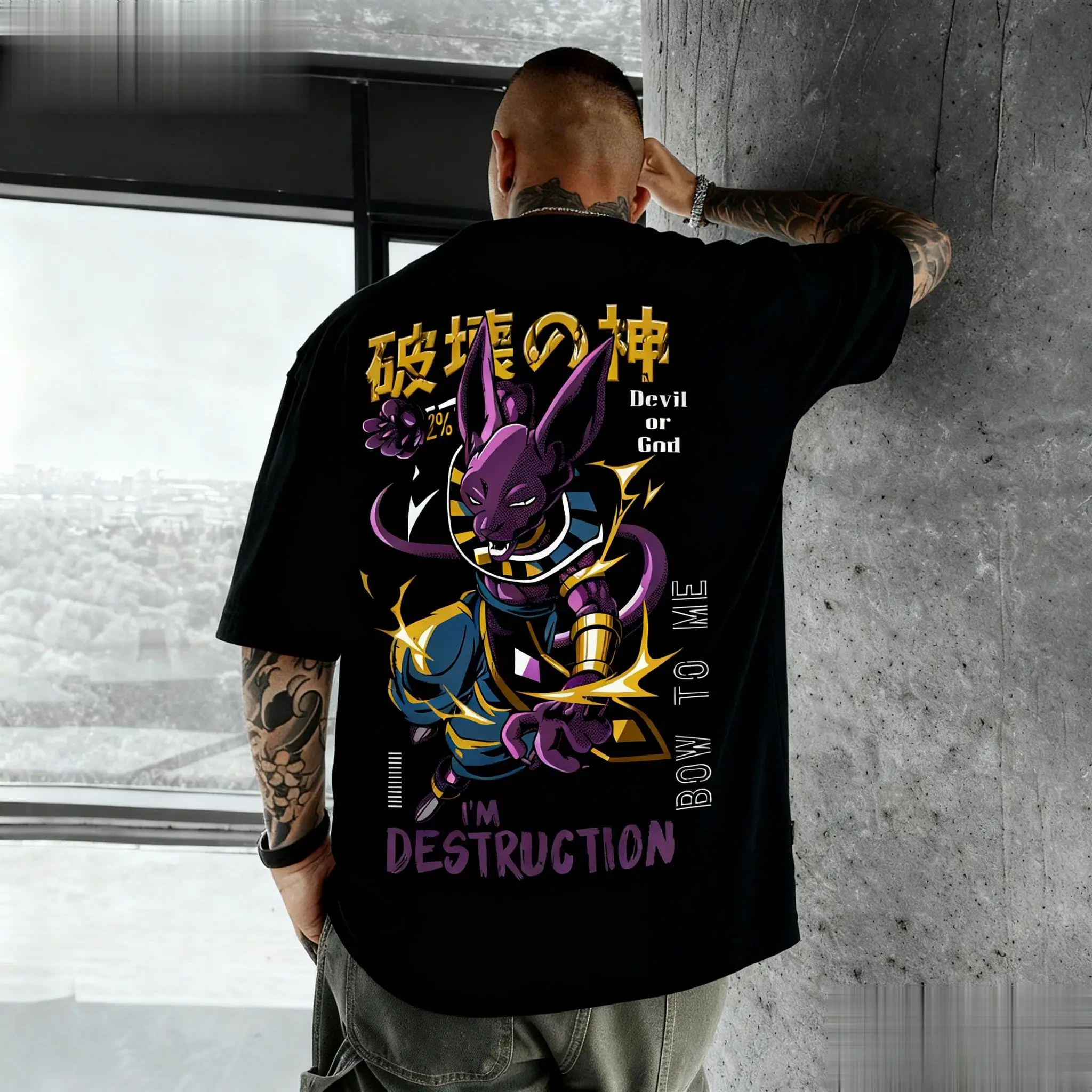 Dragon Ball Beerus футболка с  – обзор и цена Street Fashion Hats
