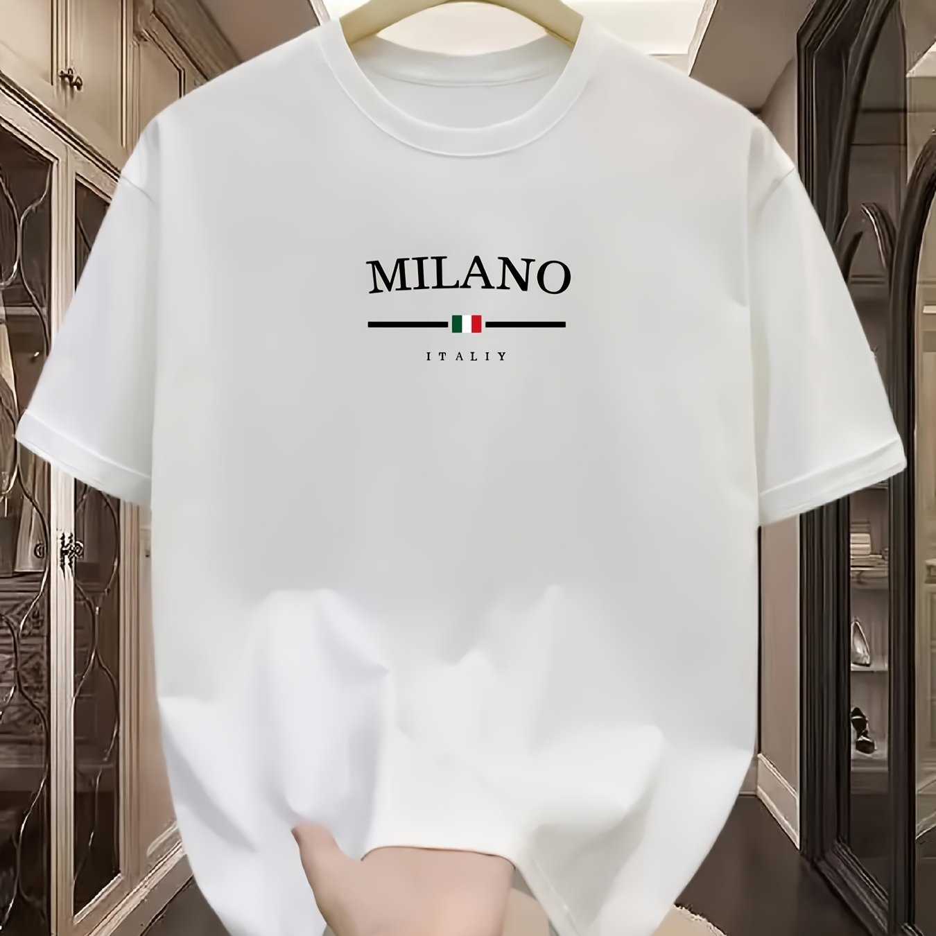 Мужская футболка S-5XL из 100% – обзор и цена Street Fashion Milan