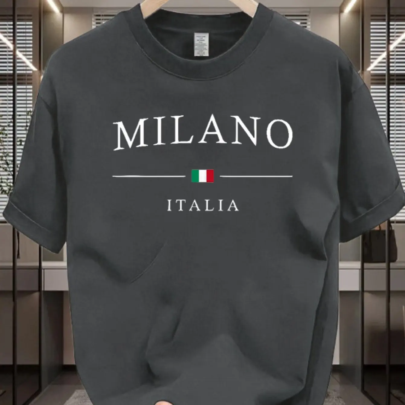 Мужская футболка Milan Italia: – обзор и цена Street Fashion Milan
