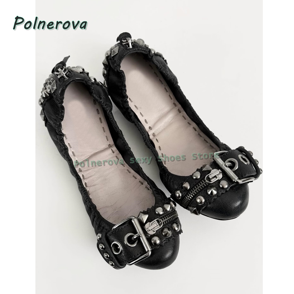 Туфли Мэри Джейн с заклепками  – обзор и цена Street Fashion Shoes