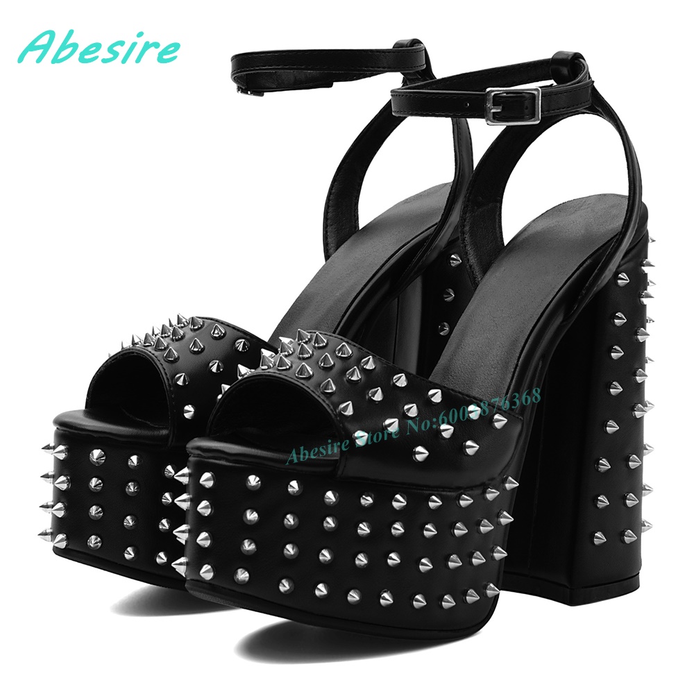 Черные сандалии на платформе и – обзор и цена Street Fashion Shoes
