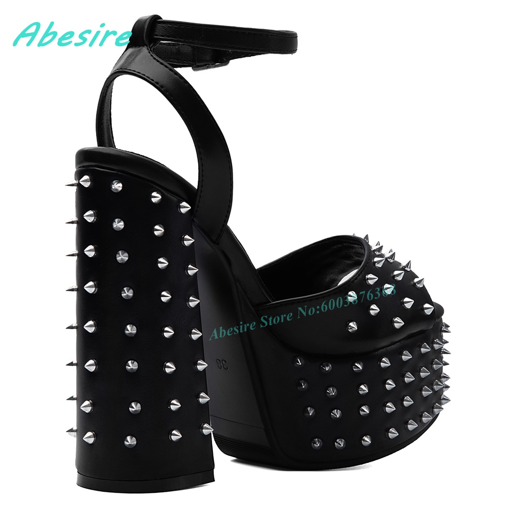 Черные сандалии на платформе и – обзор и цена Street Fashion Shoes